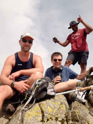 Climbing Scafell Pike